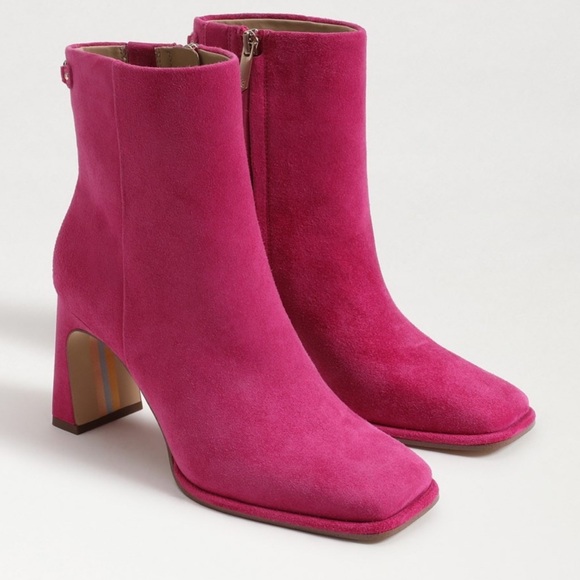 New Sam Edelman Irie Square Toe Ankle Bootie - Picture 1 of 10